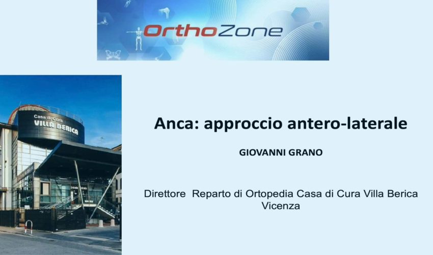 Video Intervento Protesi Totale d’Anca – Accesso Antero-Laterale